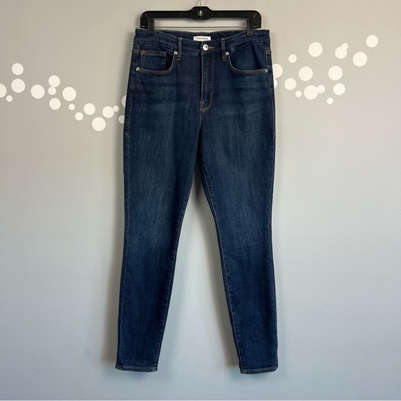 Good American Good Legs Skinny Jeans Size 14 - Picture 1 of 8